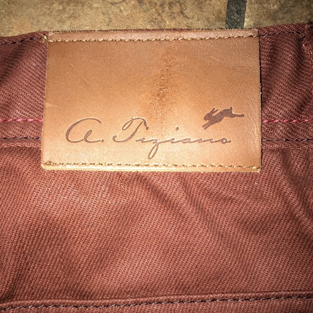 Men’s A. Tiziano Camo Jeans - Picture 8 of 10